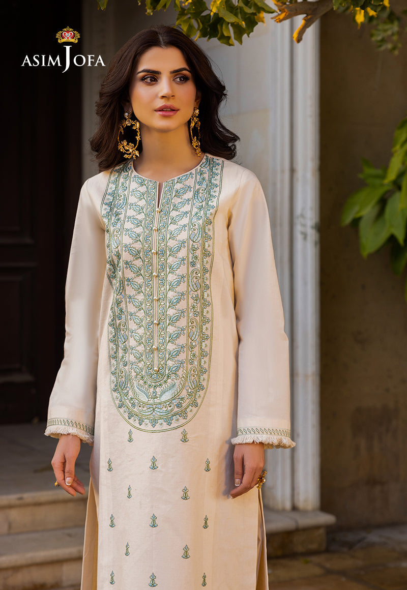 AJPE-42 | Asim Jofa Pret Essentials Eid Edit II Collection | Embroidered Stitched RTW Suits