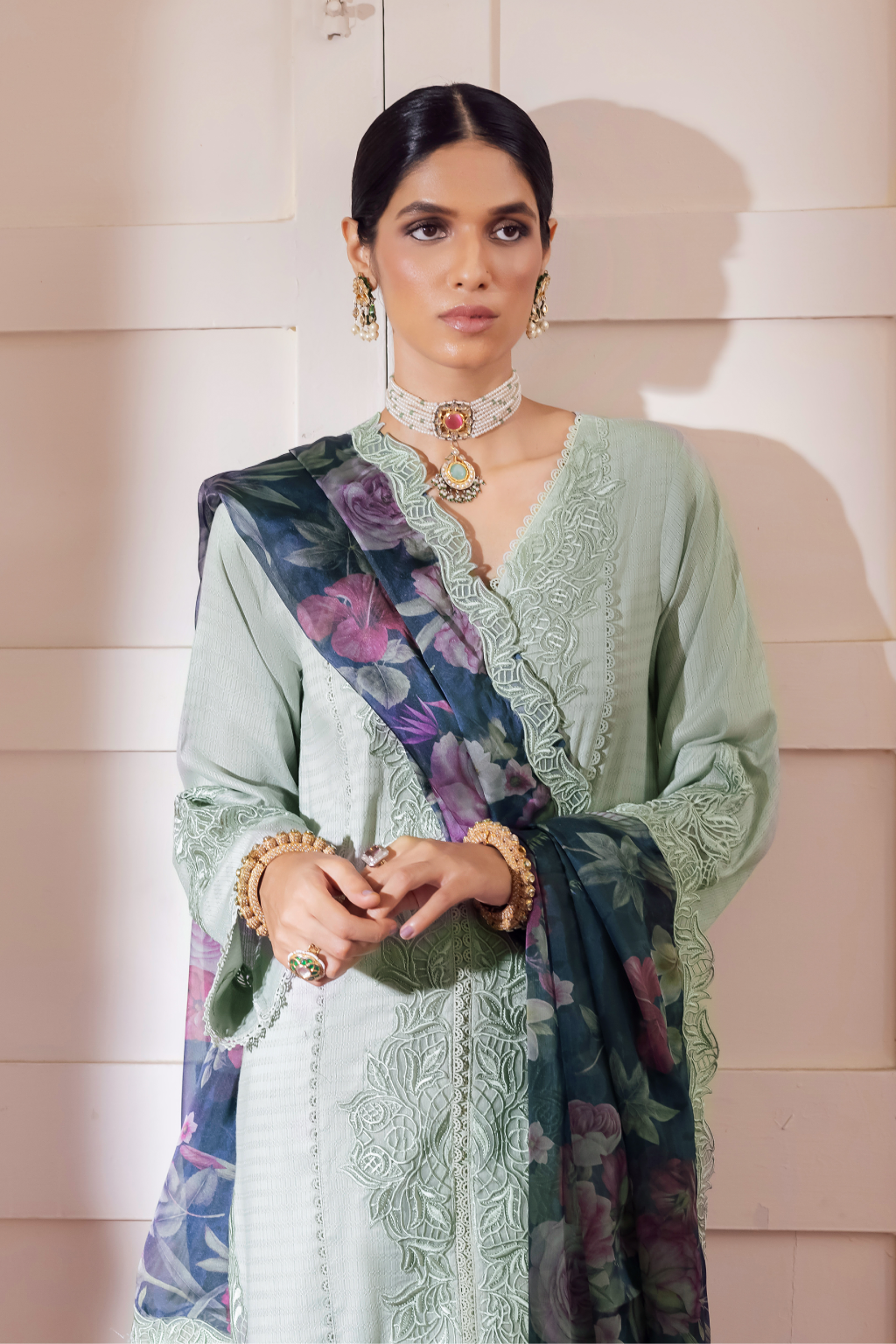 AL-05 Insha | Iznik Aashiyan Embroidered Unstitched Festive Lawn Collection23