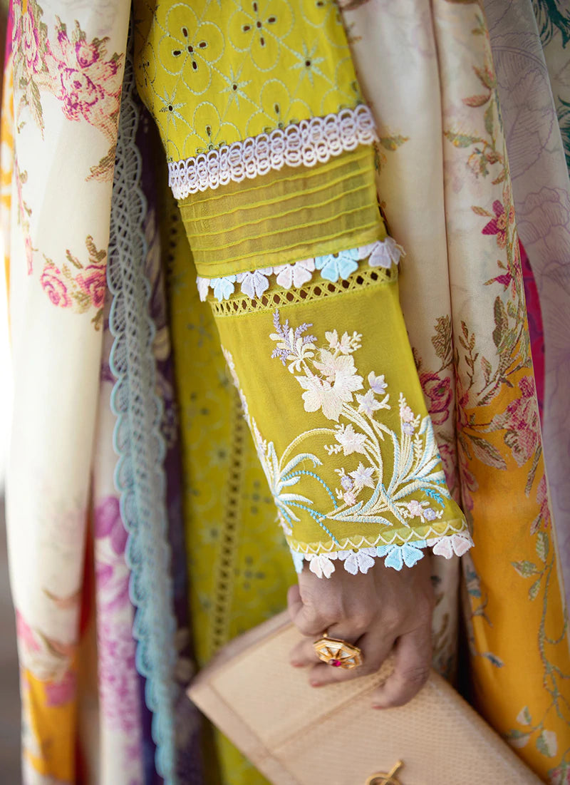 Goa Green | Farah Talib Aziz ILO ILO Luxury Lawn Collection 2022 | Unstitched Embroidered Lawn Suits