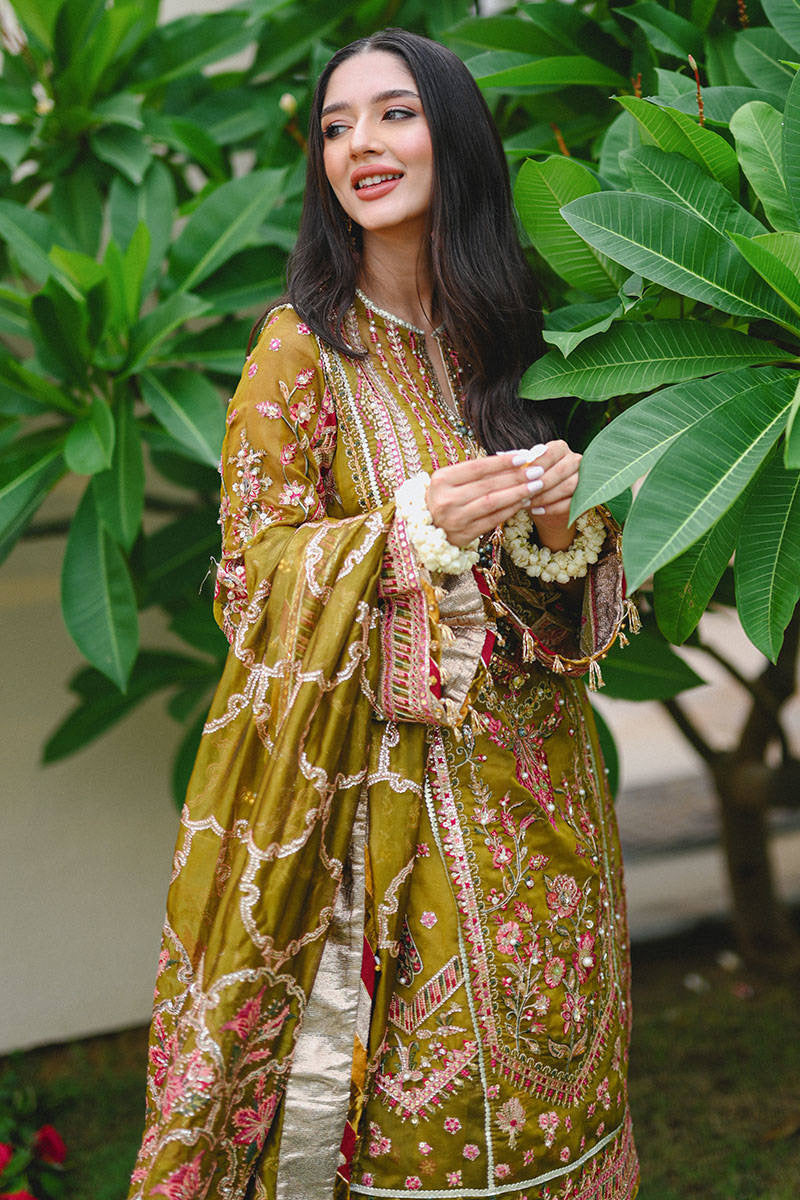 IQBAL BANO | MNR Zarlish Festive Unstitched Collection 2022 | Unstitched Embroidered Organza Suit