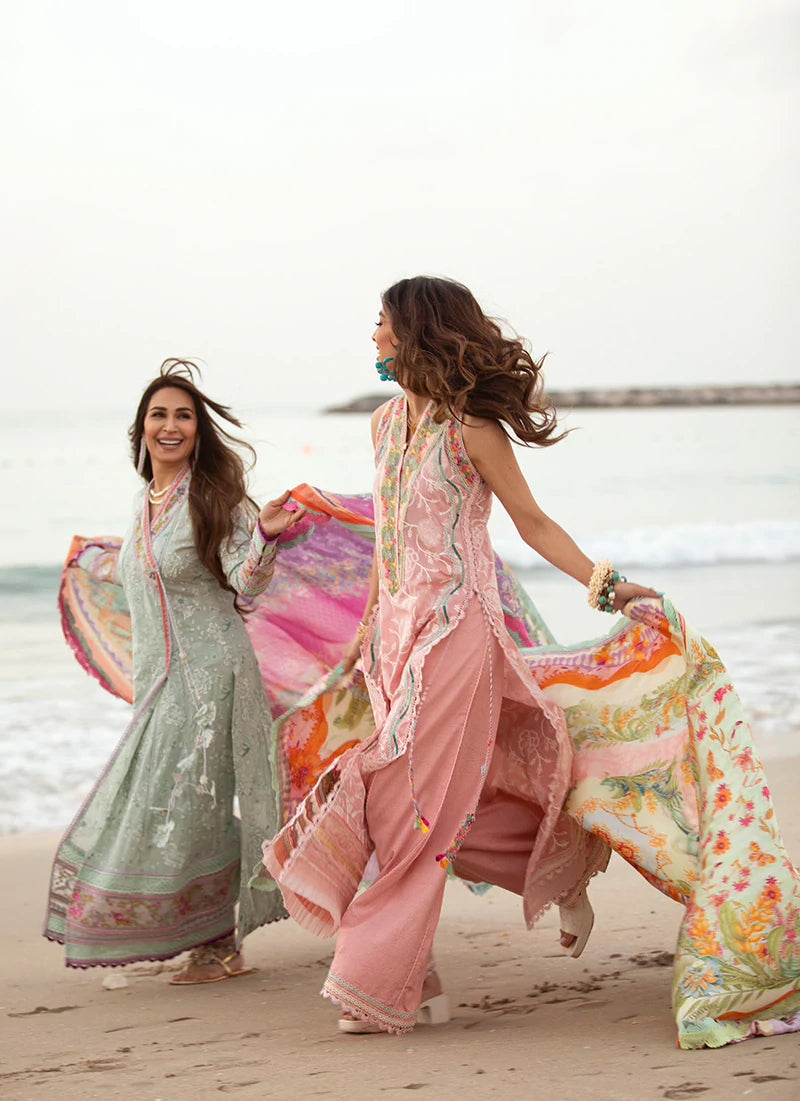 Aruba Rose | Farah Talib Aziz ILO ILO Luxury Lawn Collection 2022 | Unstitched Embroidered Lawn Suits