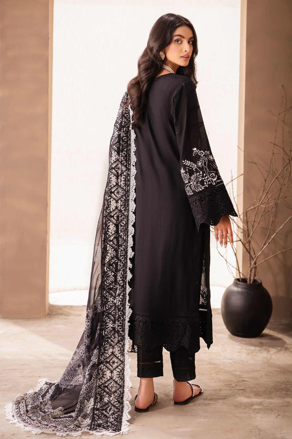 B-03 | NUREH Women Unstitched Collection2023