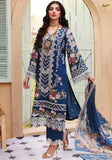 ELF-9B Azurite | Elaf Luxury Festive Lawn Collection 2022 | Unstitched Embroidered Lawn Suits