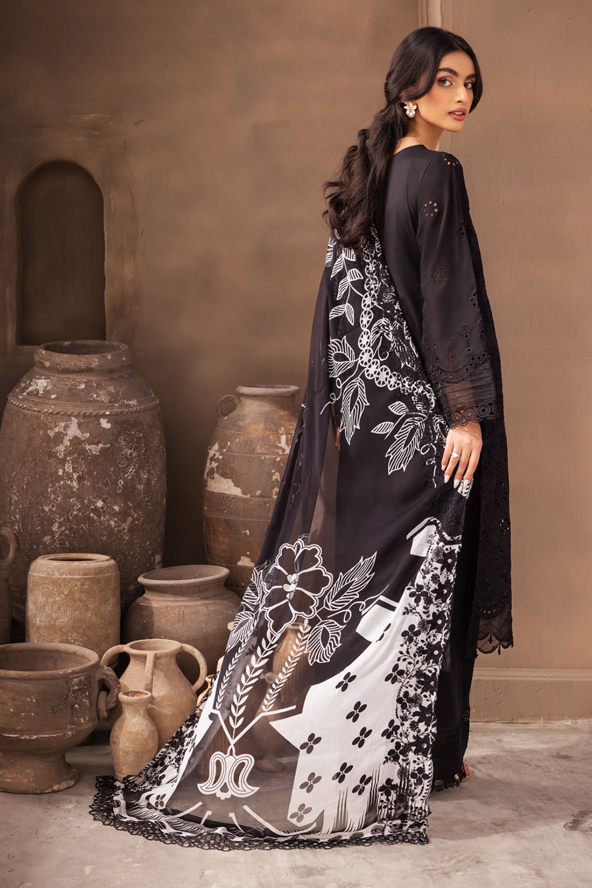 B-05 | NUREH Women Unstitched Collection2023