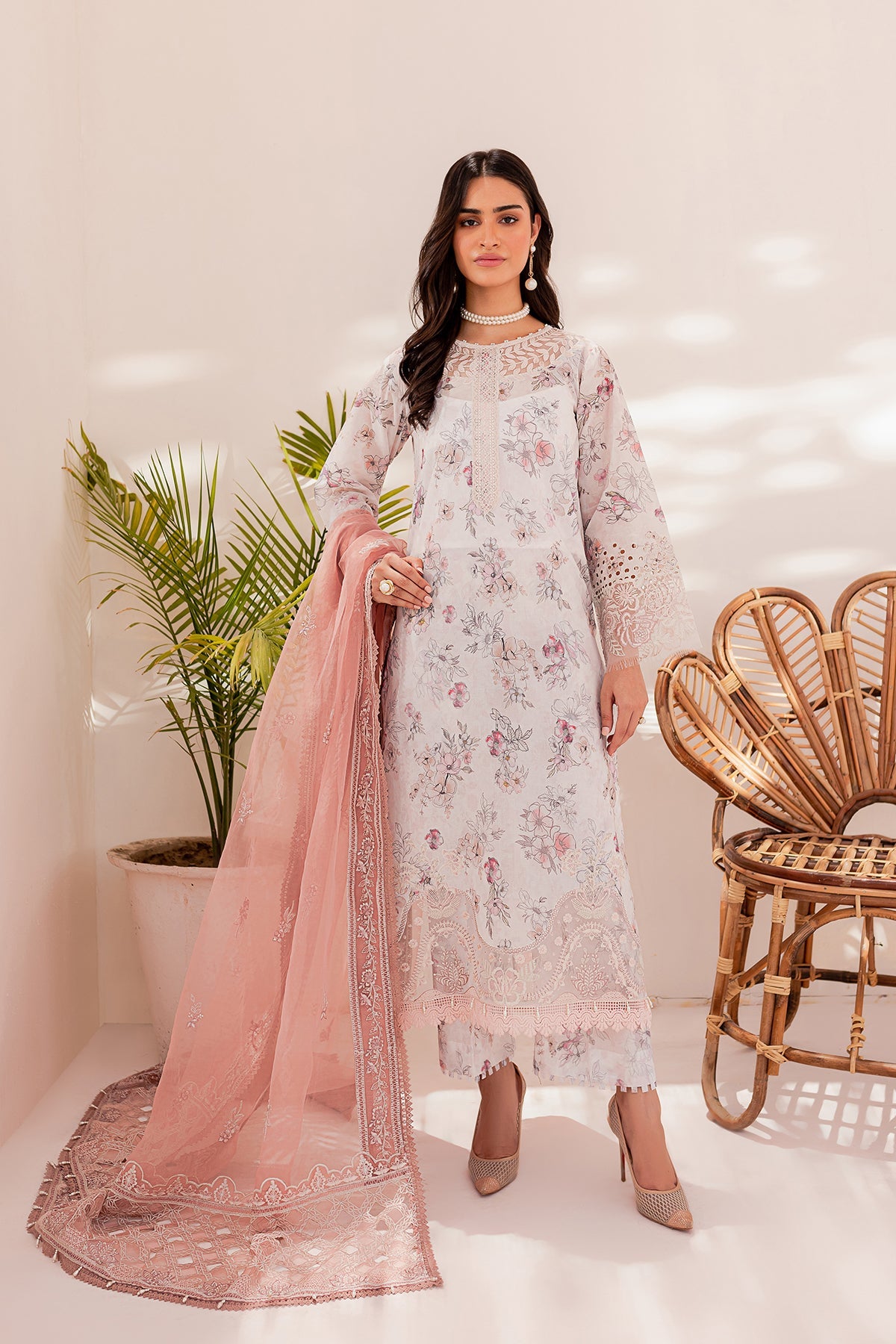 Ciya| Farasha Mehak Festive Lawn SS 23 | Unstitched Embroidered Collection