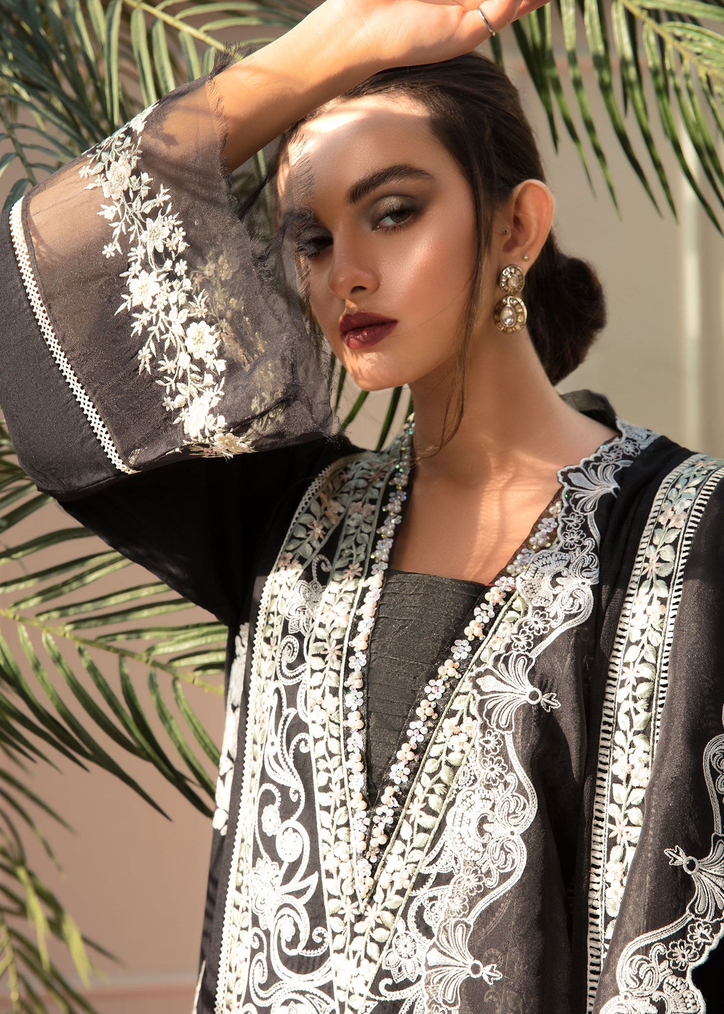 Summer Nights | Crimson X Saira Shakira Eid Pret '22 | Stitched RTW Karandi Suits