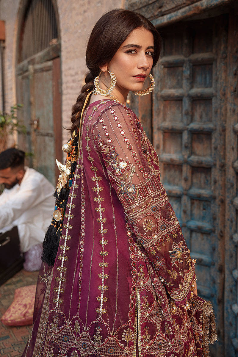 RESHMA JEE | MNR Zarlish Festive Unstitched Collection 2022 | Unstitched Embroidered Organza Suit
