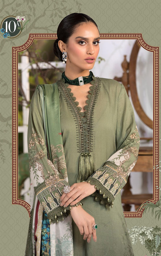 MPT-1110- A | Maria B Mprints Unstitched Eid Collection 2021 Vol-2