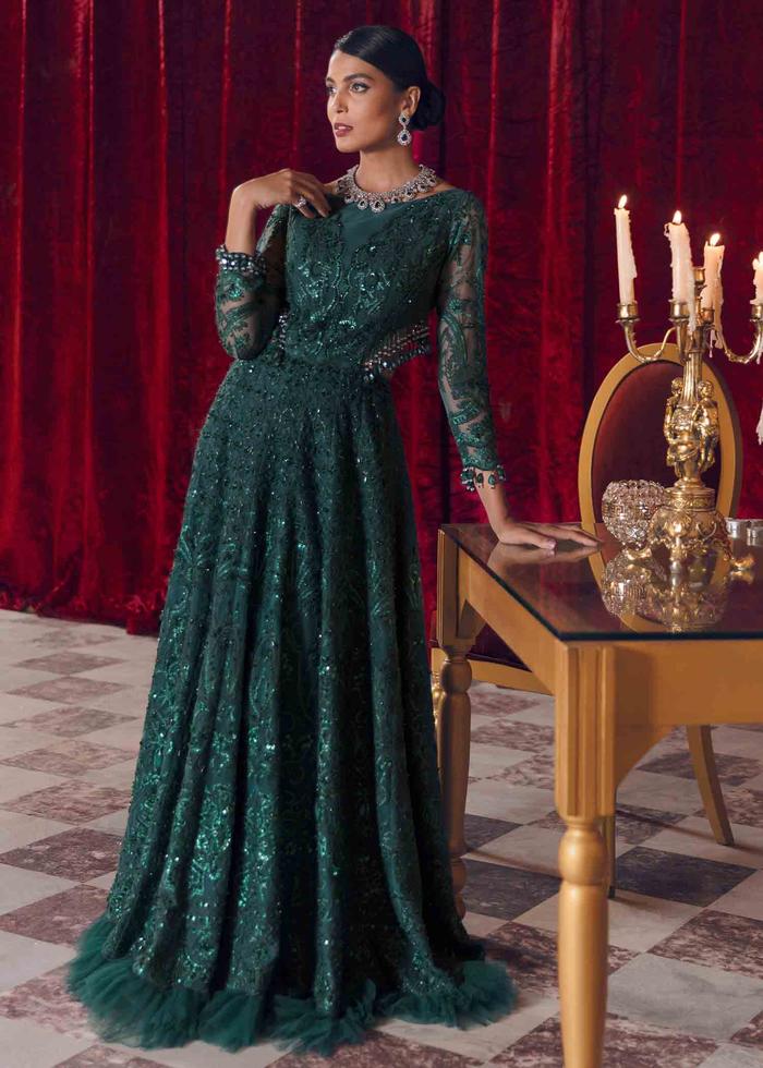 ZOE | Reign Reignaissance Luxury Wedding Collection | Unstitched Embroidered Net Suits with Heavy Handwork