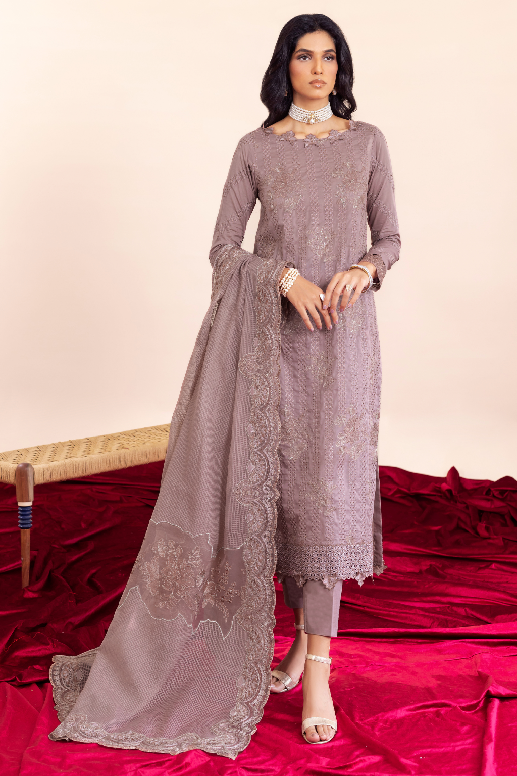 AL-04 Raishaa | Iznik Aashiyan Embroidered Unstitched Festive Lawn Collection23