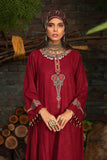 MPT 1201 B | Maria B MPrints Winter Collection 2021 | Unstitched Embroidered Khaddar Suits