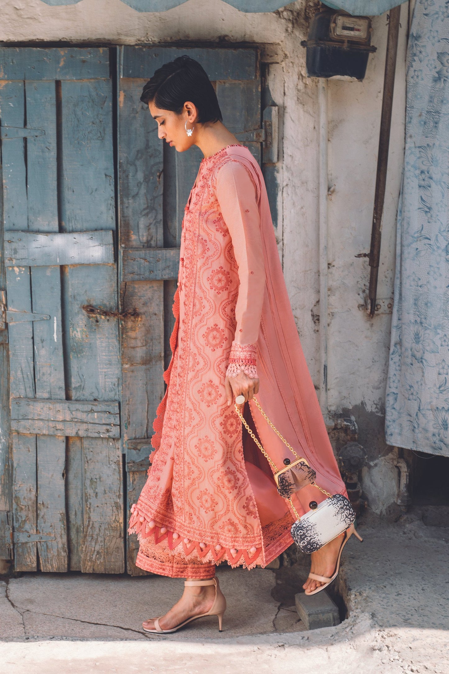 ROYA (ZW21-04) | Zaha Hamrahi Winter Collection 2021 | Unstitched Embroidered Karandi Suits