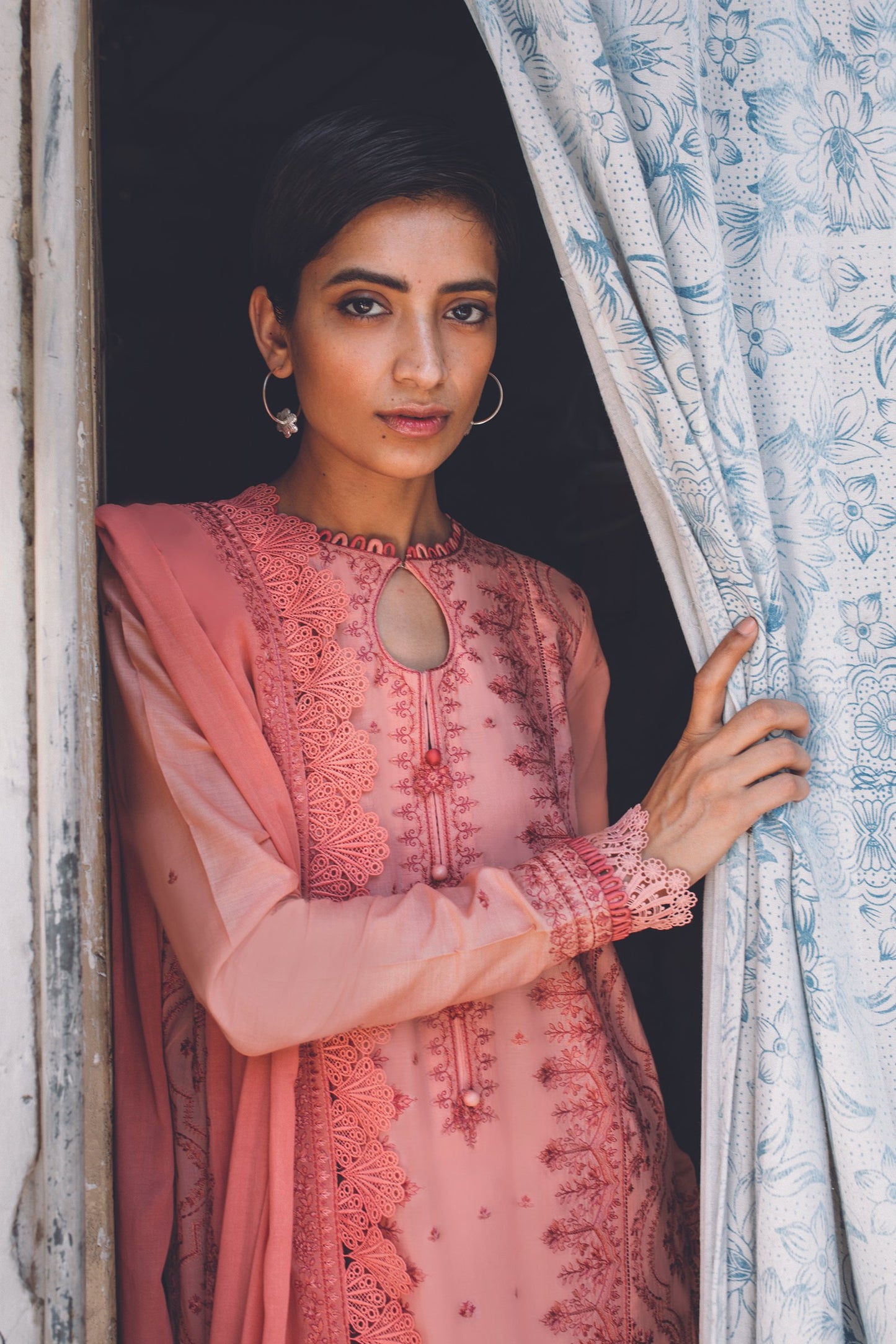 ROYA (ZW21-04) | Zaha Hamrahi Winter Collection 2021 | Unstitched Embroidered Karandi Suits