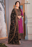 AJAM-04 | The Ayeza Edit by Asim Jofa Makhmal Royal Velvet Winter Collection 2022 | Unstitched Embroidered Velvet Suits