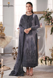 AJAM-05 | The Ayeza Edit by Asim Jofa Makhmal Royal Velvet Winter Collection 2022 | Unstitched Embroidered Velvet Suits