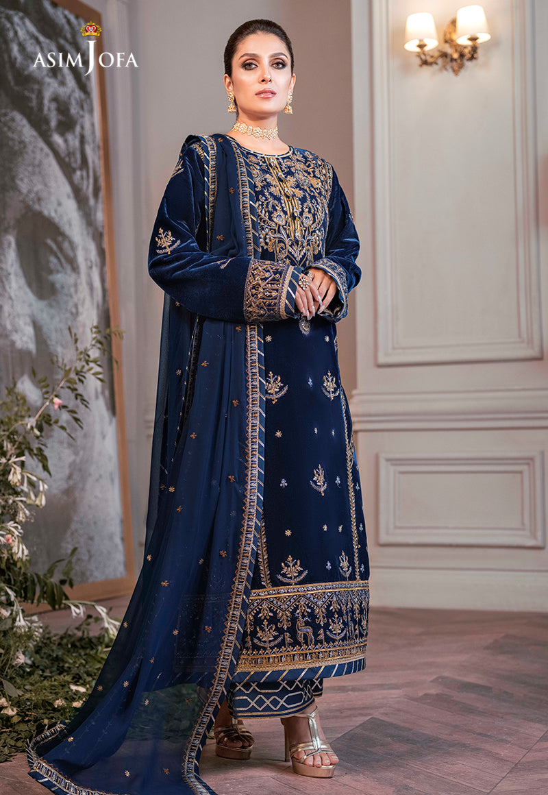 Asim Jofa | Makhmal Formals | AJMV-08