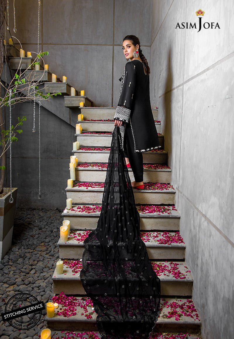 AJCK-02 | Asim Jofa Chikankari Eid Collection 2022 | Unstitched Embroidered Lawn Suit
