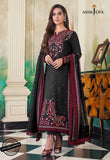 AJIM-07 Asim Jofa The Iqra & Minal Edit Winter Collection 2022 | Unstitched Embroidered Cotton Suits