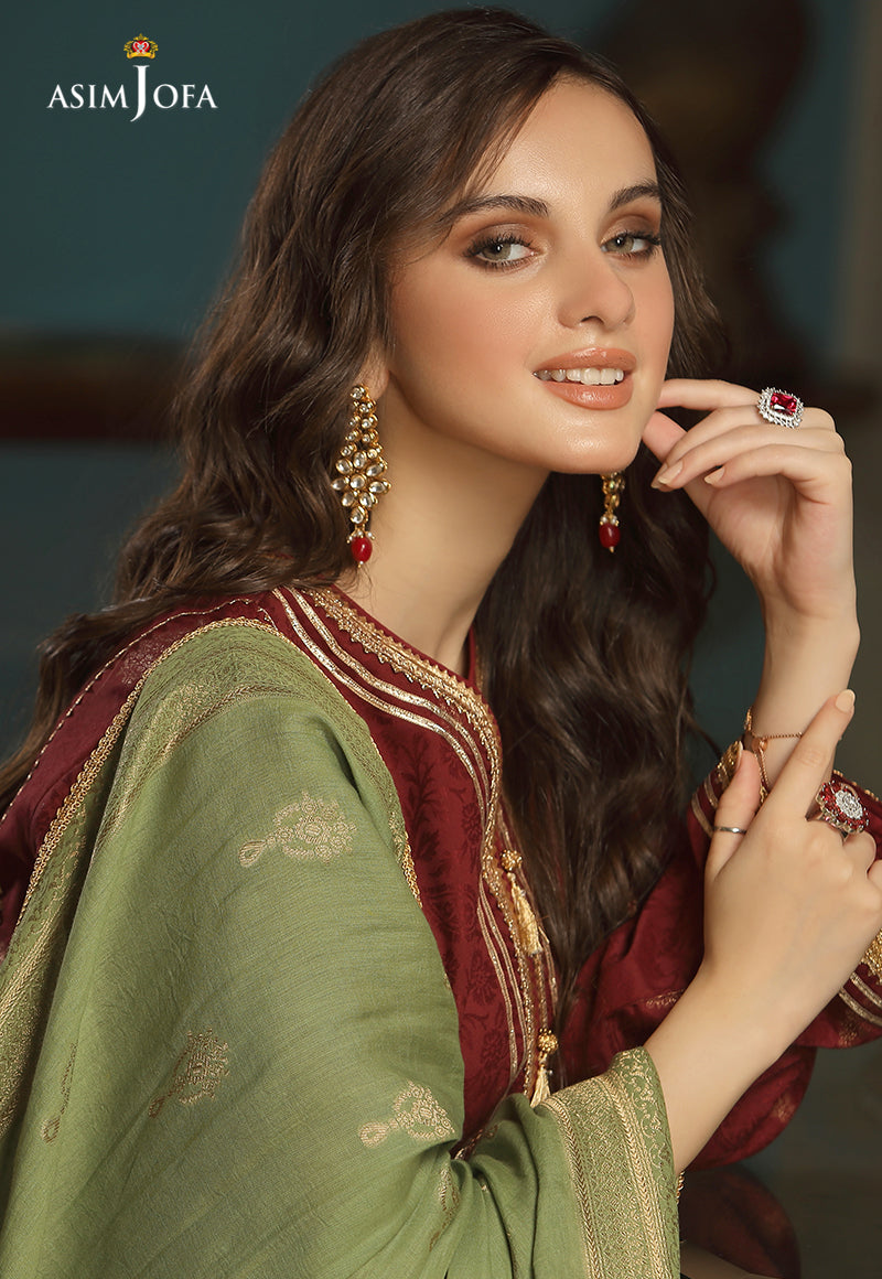 AJJD-01 | Asim Jofa Jacquard Eid Edition 2022 | Stitched RTW Jacquard Suits
