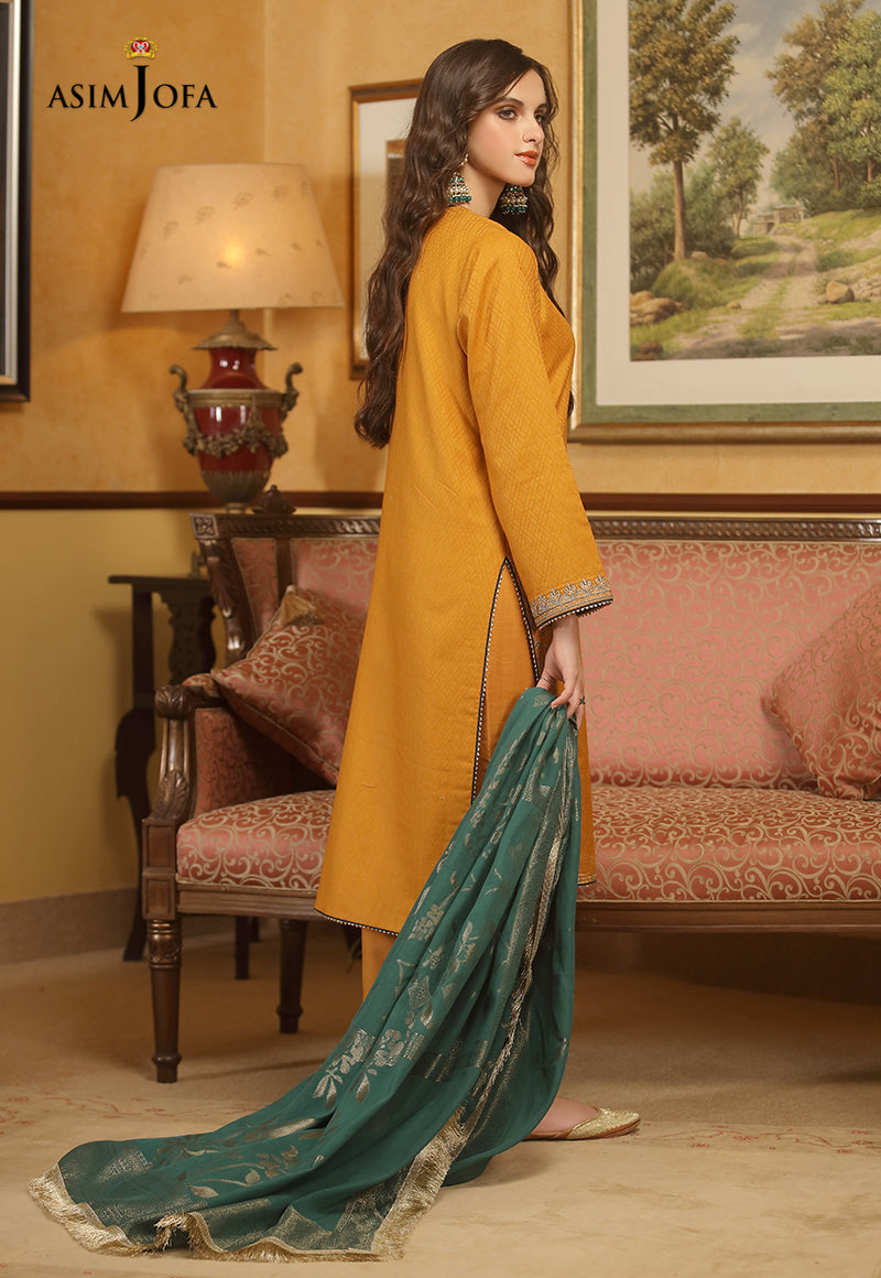 AJJD-03 | Asim Jofa Jacquard Eid Edition 2022 | Stitched RTW Jacquard Suits