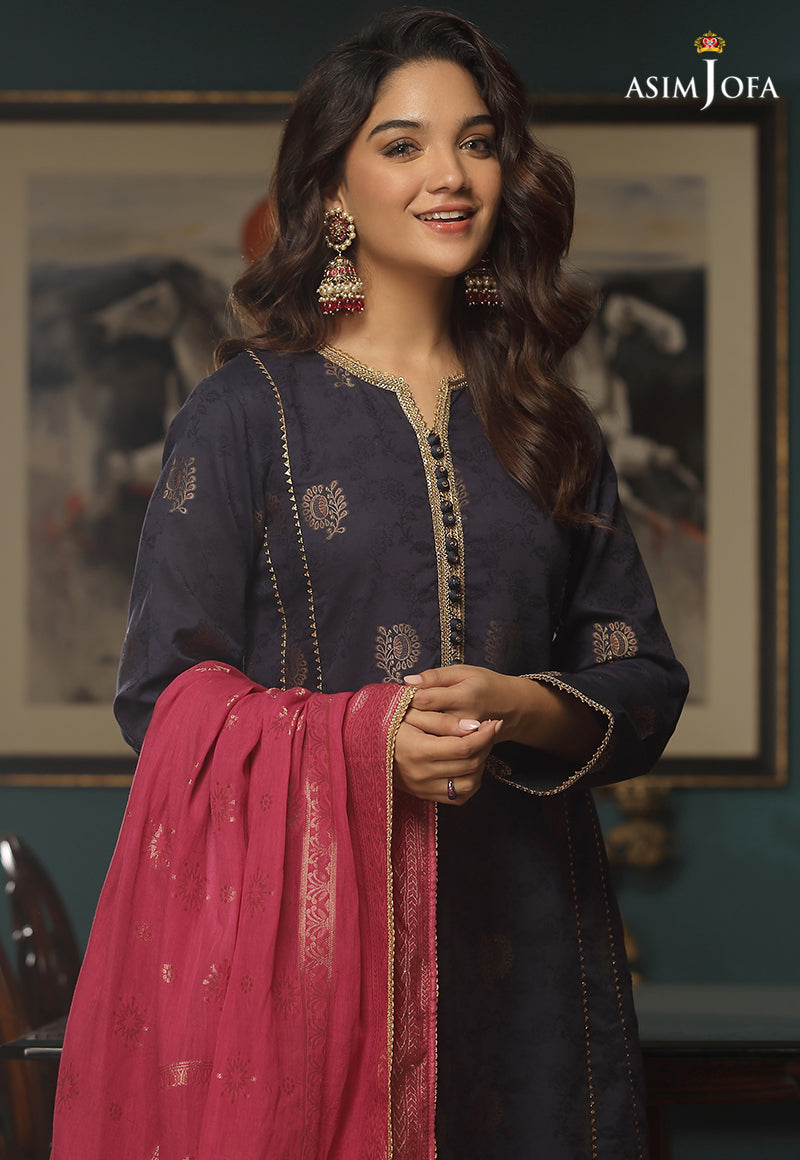 AJJD-04 | Asim Jofa Jacquard Eid Edition 2022 | Stitched RTW Jacquard Suits