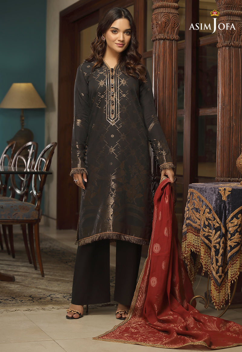 AJJD-06 | Asim Jofa Jacquard Eid Edition 2022 | Stitched RTW Jacquard Suits
