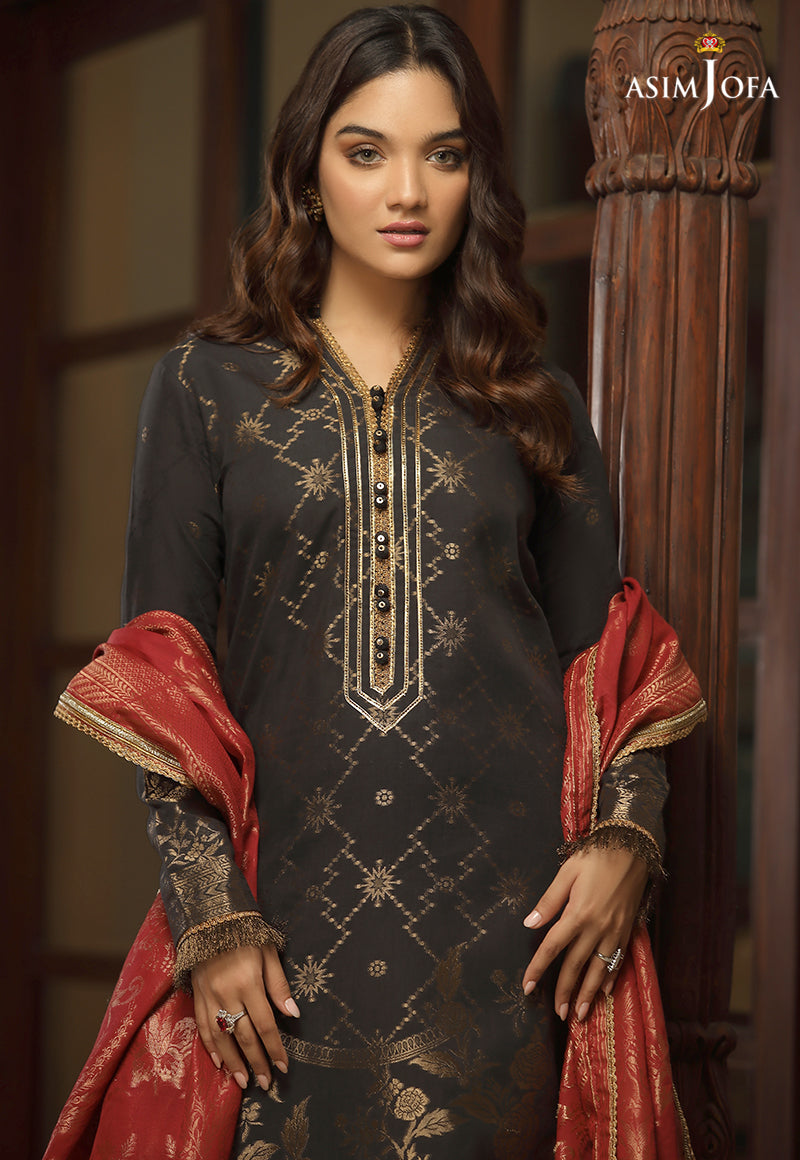AJJD-06 | Asim Jofa Jacquard Eid Edition 2022 | Stitched RTW Jacquard Suits