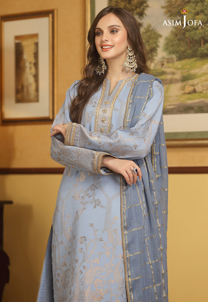 AJJD-11 | Asim Jofa Jacquard Eid Edition 2022 | Stitched RTW Jacquard Suits