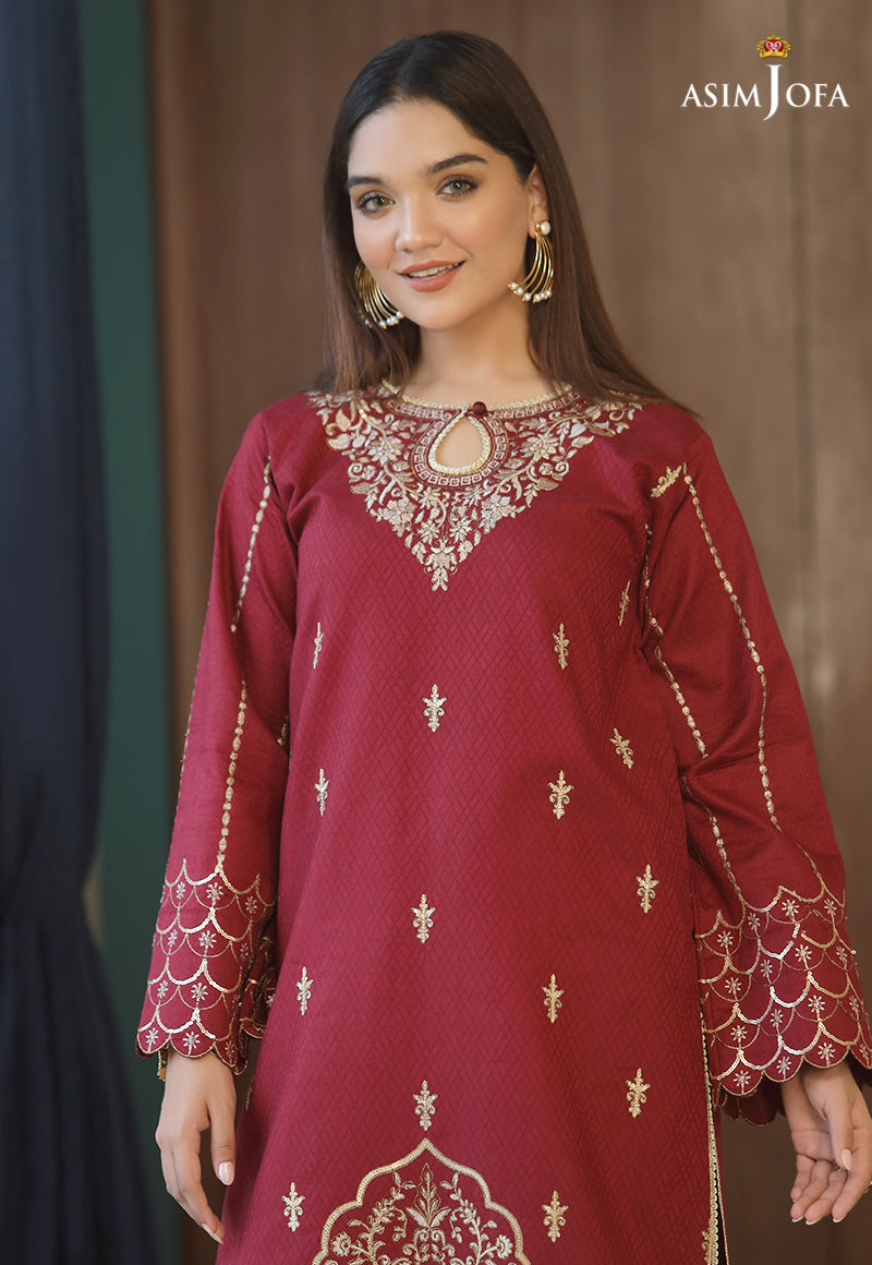 AJJD-12 | Asim Jofa Jacquard Eid Edition 2022 | Stitched RTW Jacquard Suits