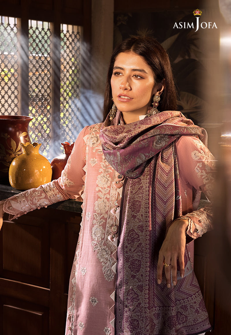 AJK-05 | Asim Jofa The Syra Edit Kashmiri Embroidered Collection 2022 | Unstitched Embroidered Winter Suits