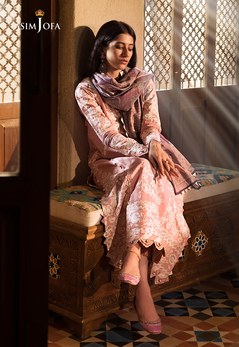 AJK-05 | Asim Jofa The Syra Edit Kashmiri Embroidered Collection 2022 | Unstitched Embroidered Winter Suits