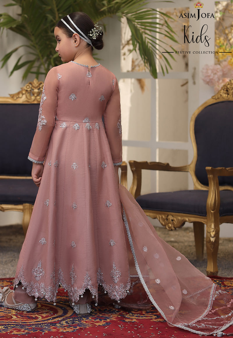 AJKF-03 | Asim Jofa Kids Festive Collection 2022 | Stitched RTW Organza Suit