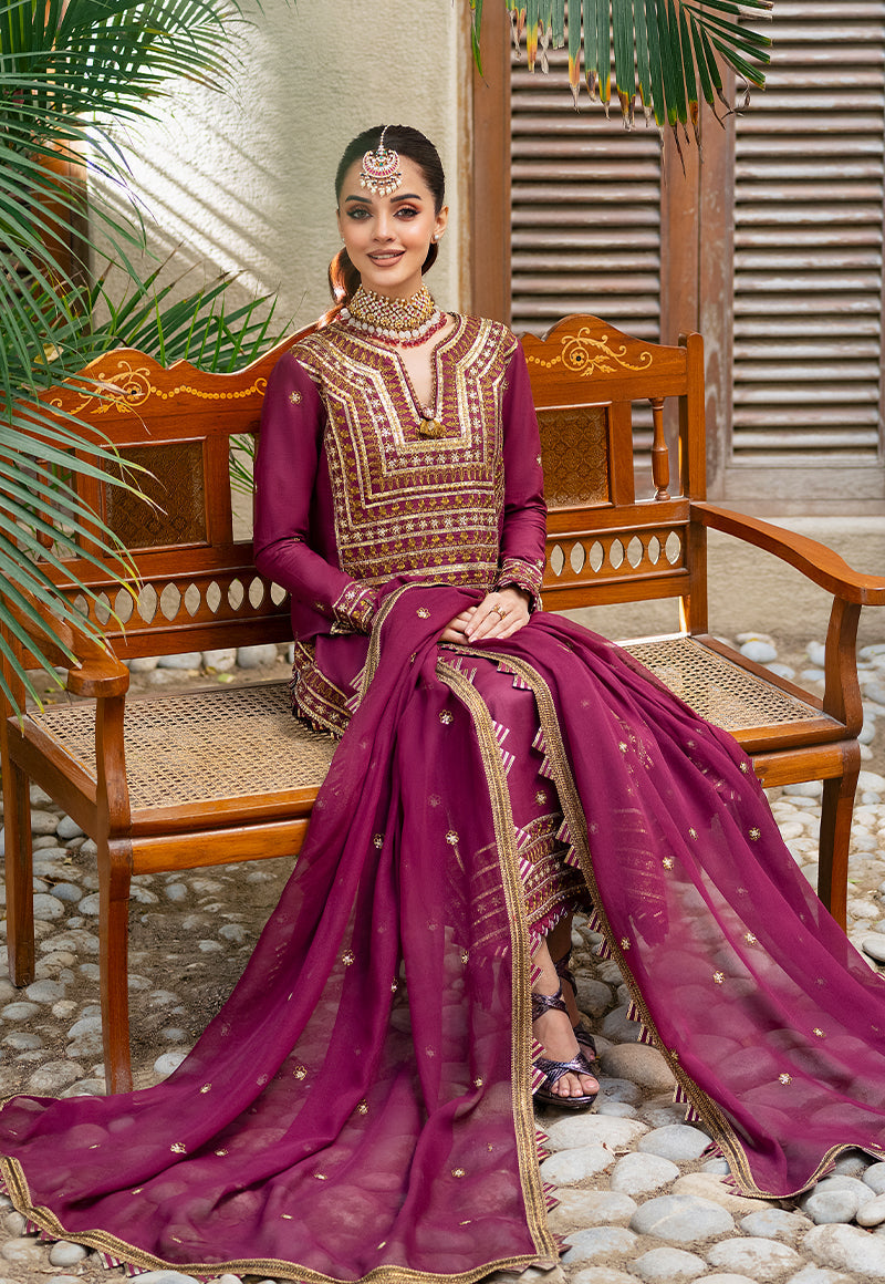 AJKM-11 | Asim Jofa Eid Festive 2023 | Unstitched Poly Cotton Suits