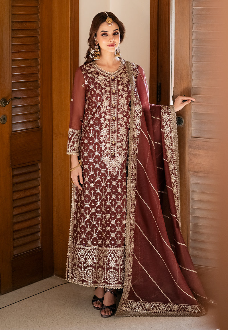 AJKM-13 | Asim Jofa Eid Festive 2023 | Unstitched Organza Net Suits