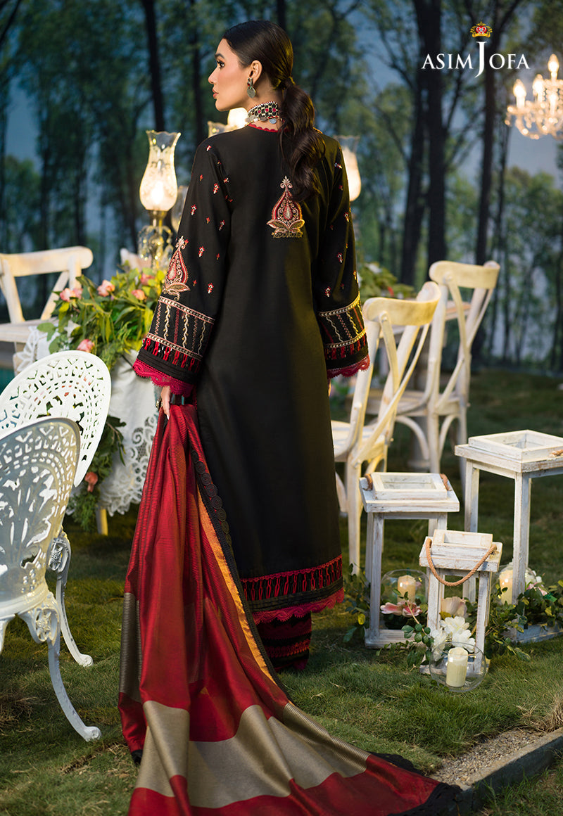 AJPR-13 | Asim Jofa Prints Rania Collection 2022 | Unstitched Embroidered Lawn Suits