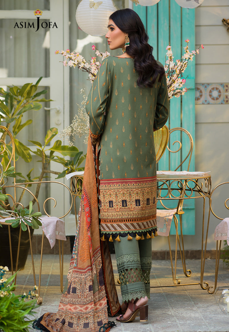 AJPR-24 | Asim Jofa Prints Rania Collection 2022 | Unstitched Embroidered Lawn Suits