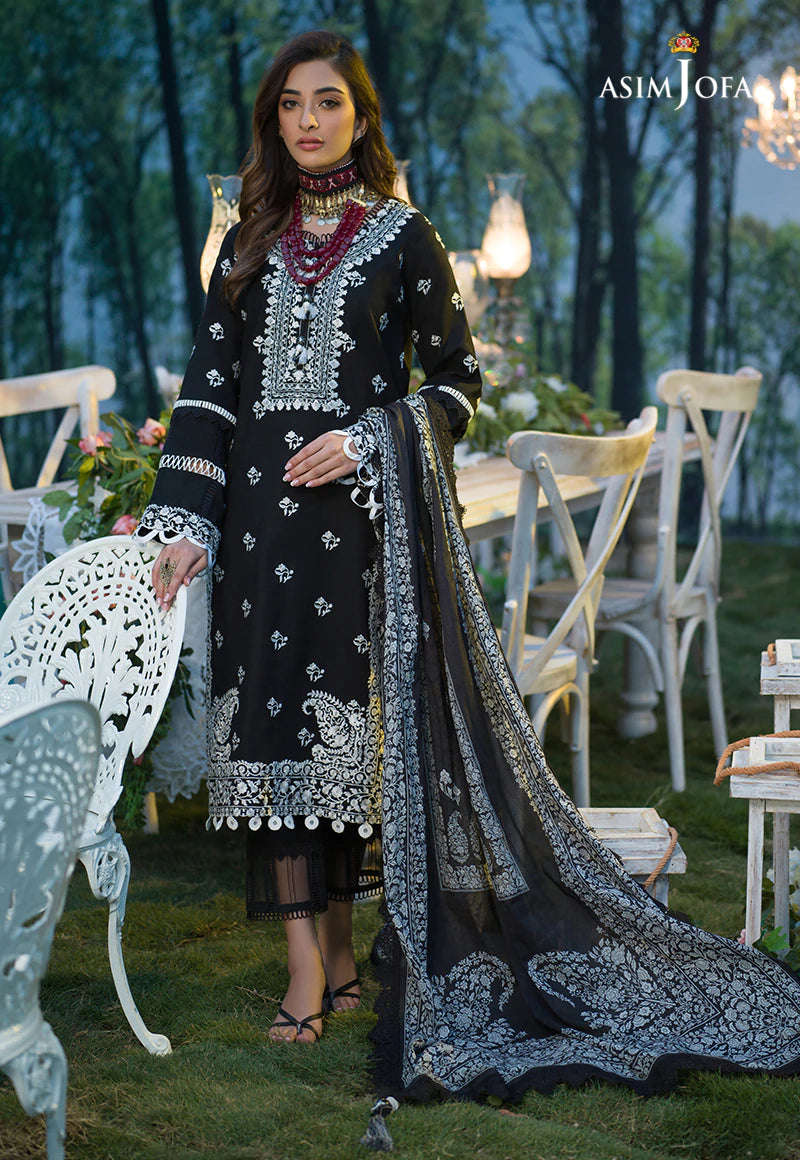 AJPR-32 | Asim Jofa Prints Rania Collection 2022 | Unstitched Embroidered Lawn Suits