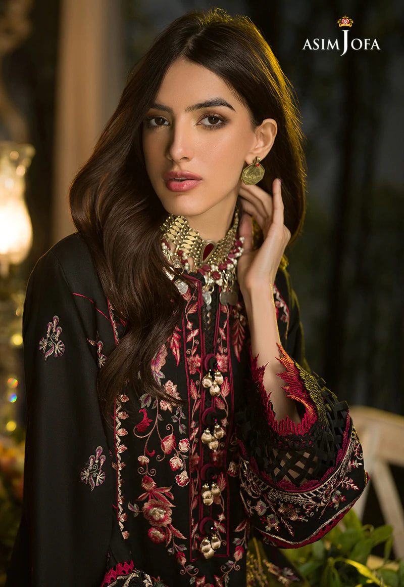 AJPR-36 | Asim Jofa Prints Rania Collection 2022 | Unstitched Embroidered Lawn Suits