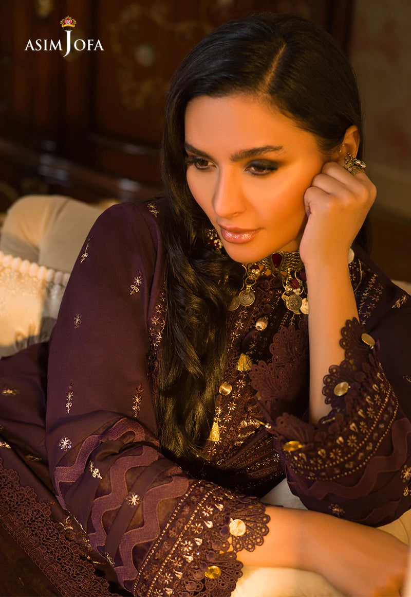 AJPR-39 | Asim Jofa Prints Rania Collection 2022 | Unstitched Embroidered Lawn Suits