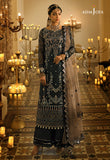 AJST-08 | Asim Jofa Sadqay Tumharay Eid Collection 2022 | Unstitched Embroidered Organza Suits