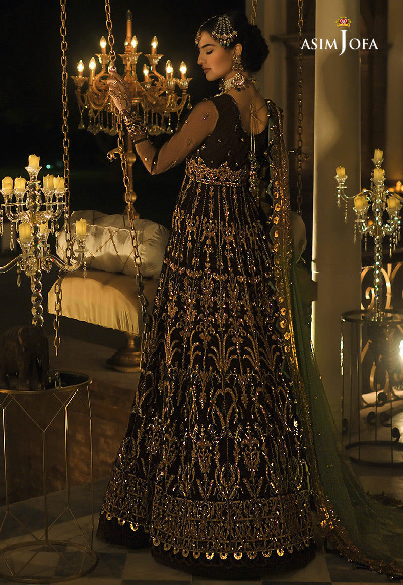 AJST-18 | Asim Jofa Sadqay Tumharay Eid Collection 2022 | Unstitched Embroidered Net Suits