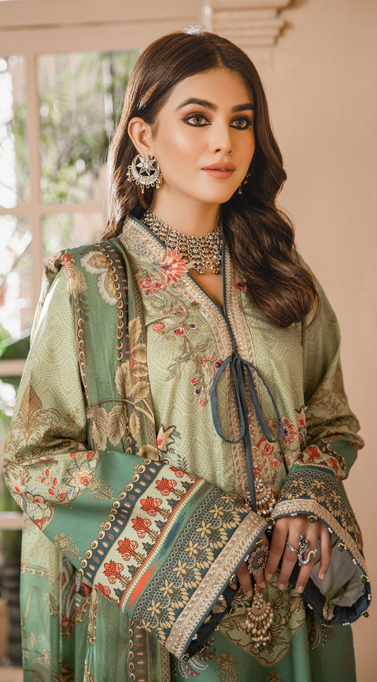 SHAHNAZ | Anaya Noor Bano Cambric Collection '21 | Unstitched Embroidered Cambric Suits