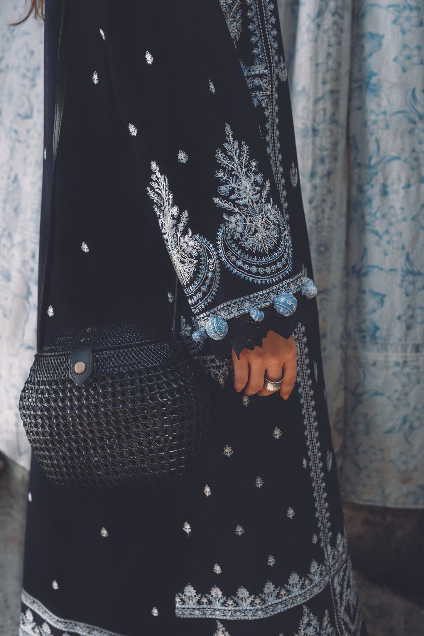TARA (ZW21-01) | Zaha Hamrahi Winter Collection 2021 | Unstitched Embroidered Khaddar Suits