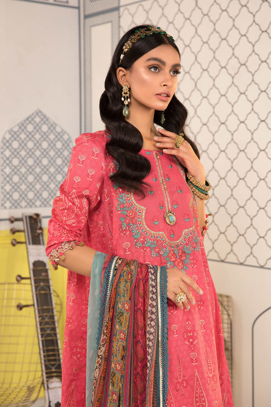 MPT-1111-B | Maria B Mprints Unstitched Eid Collection 2021 Vol-2