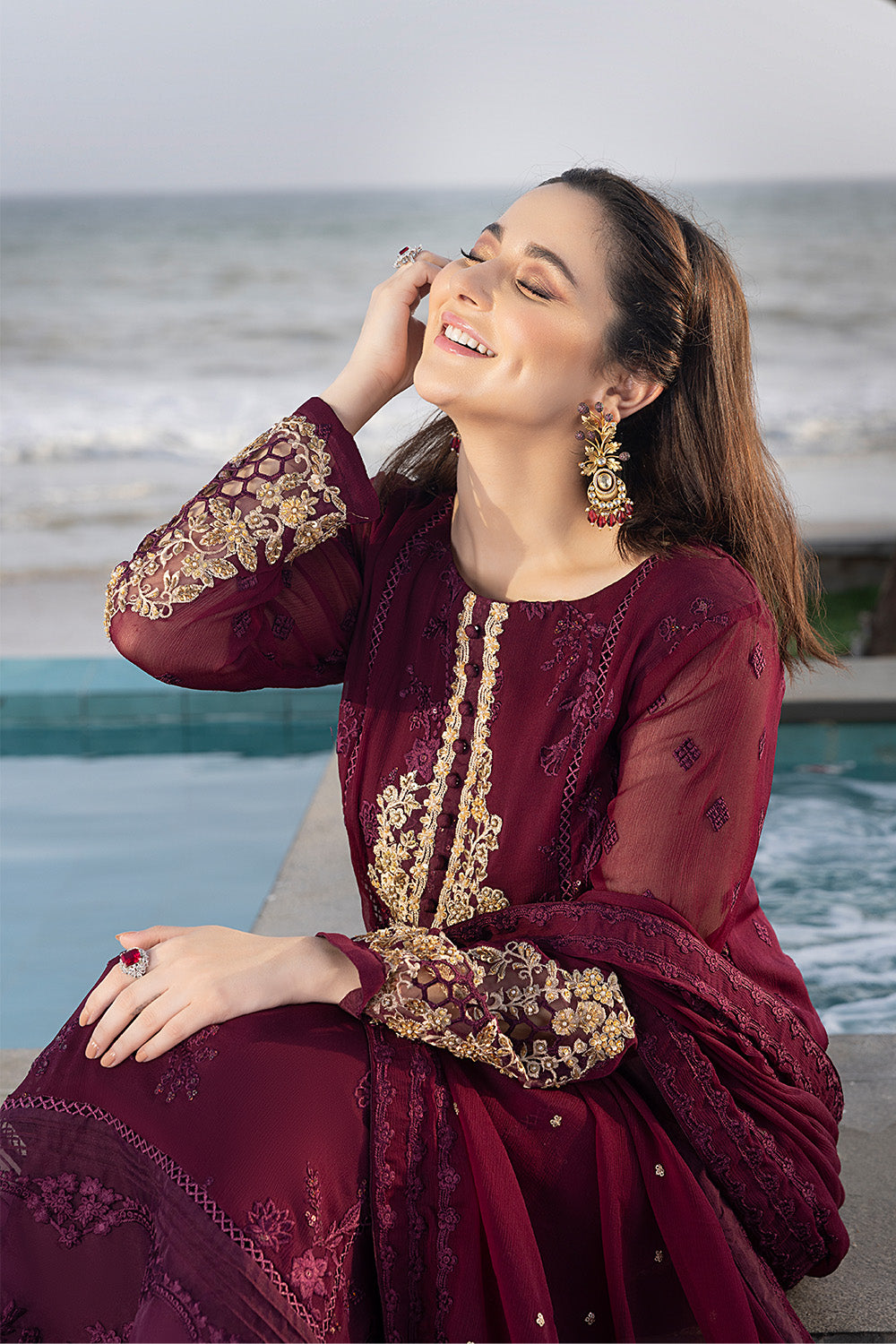 Carnelian | Azure Ensembles Chiffon 3PCS 2023