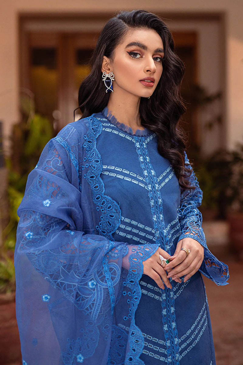 TULIP MCP-08 | Mushq Summer Bloom Casual Pret ‘22 | Unstitched Embroidered Cotton Net Suits