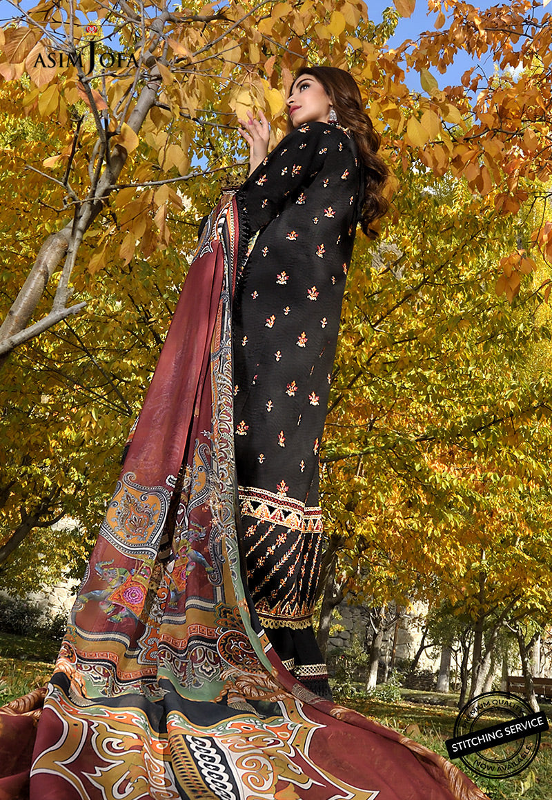 AJSL-8 | Asim Jofa Shehr-e-Yaar Luxury Lawn Collection 2022 | Unstitched Embroidered Lawn Suits