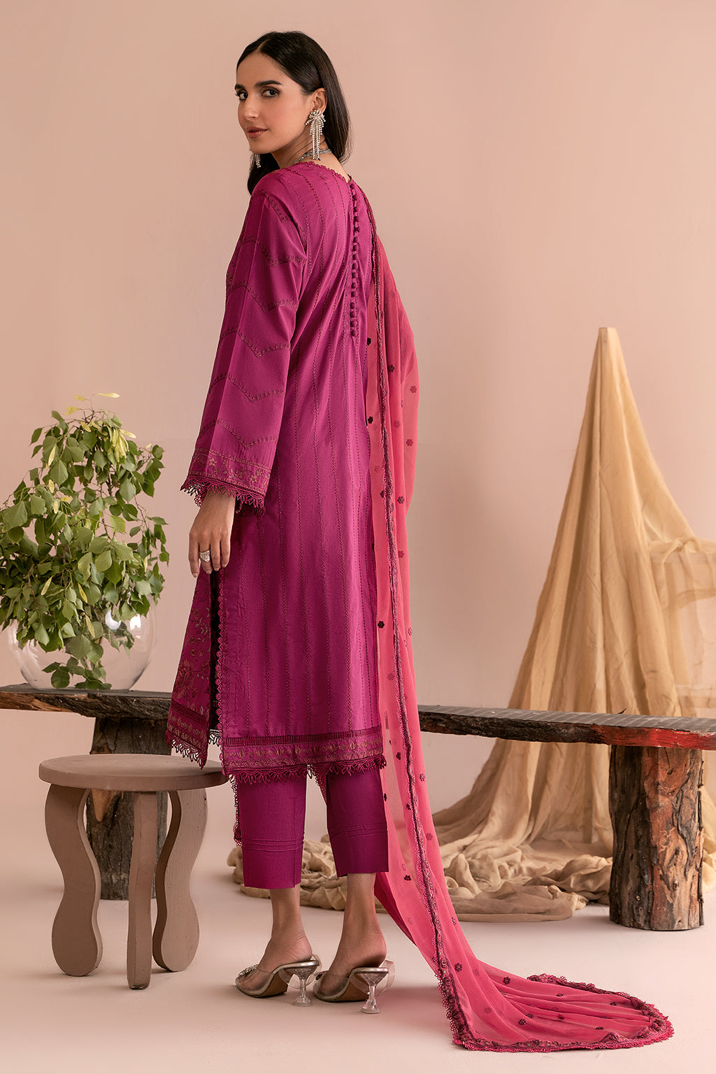 ZEA 02 FUCSHIA| Zarif Unstitched Lawn | Eid Ul Adha Collection23