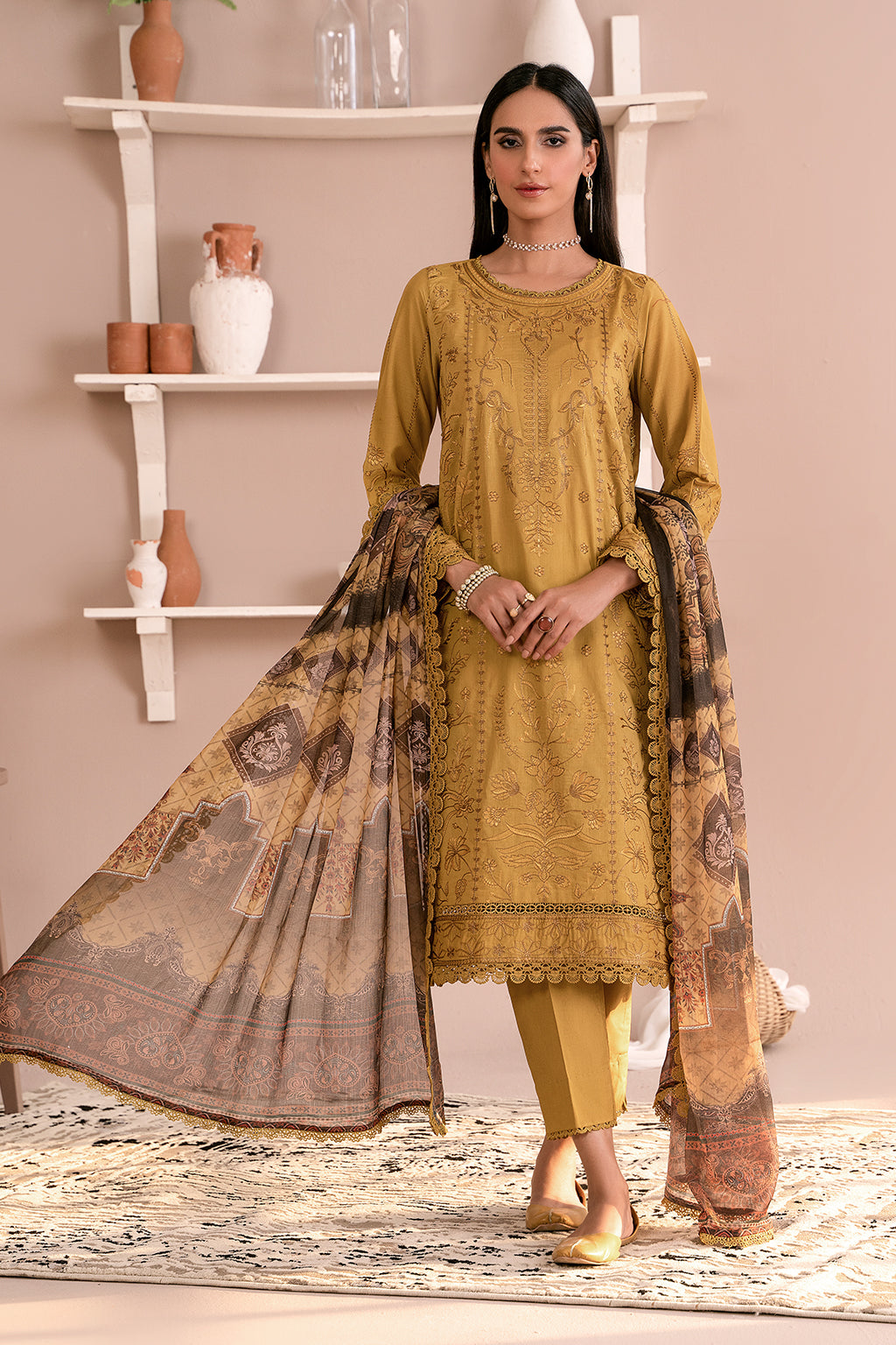 ZEA 03 HONEY | Zarif Unstitched Lawn | Eid Ul Adha Collection23