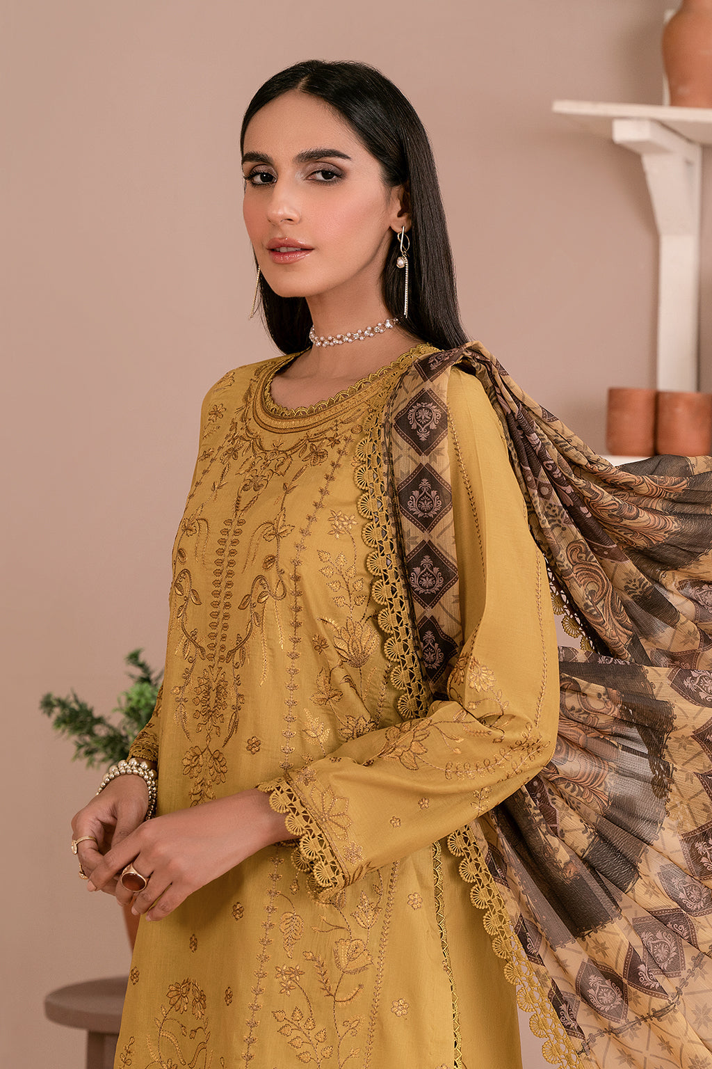 ZEA 03 HONEY | Zarif Unstitched Lawn | Eid Ul Adha Collection23